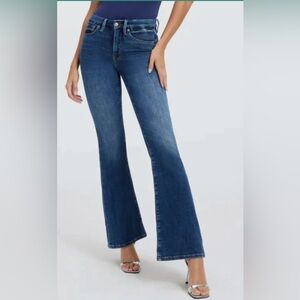 Good American 329 Good legs Flare Jeans in Indigo- Size 31